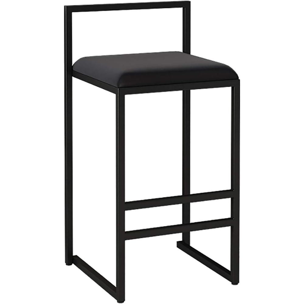 Commercial Kitchen And Bar - Stylish Velvet Square Seat Bar Stools