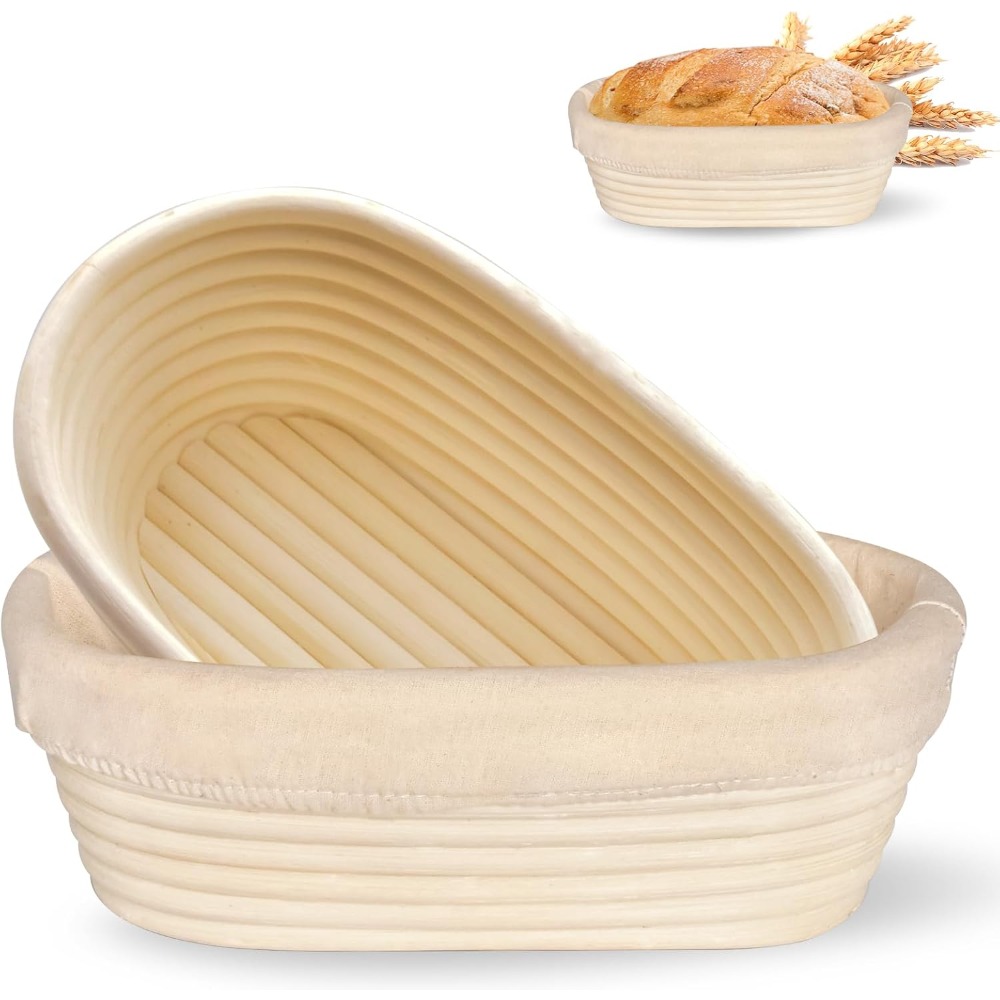 Bread Proofing Basket Sourdoug - Crepe Maker Griddle 评论和价格