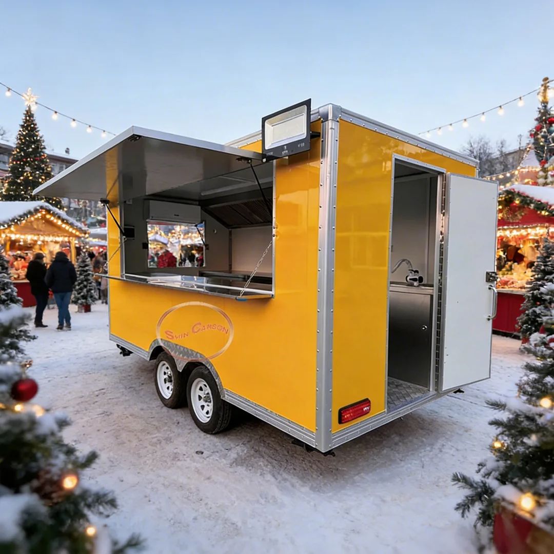 Towable Food Cart with Shelf a - Commercial Kitchen Ventilation System 评论和价格