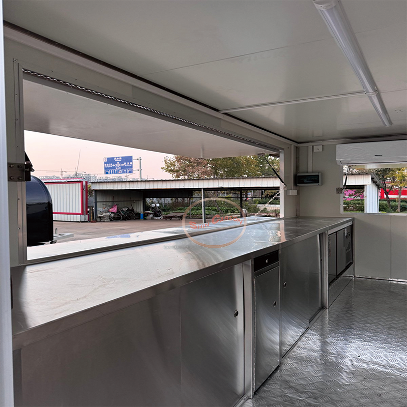 Towable Food Cart with Shelf a - Commercial Kitchen Ventilation System 评论和价格