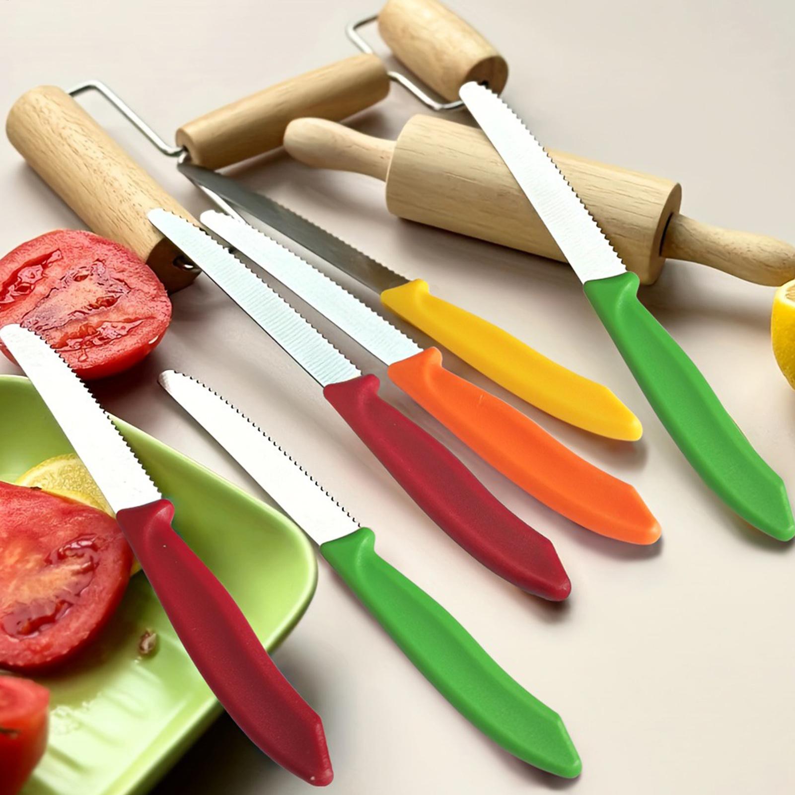 Serrated Steak Cutter 5 Pieces - Commercial Kitchen Table 评论和价格