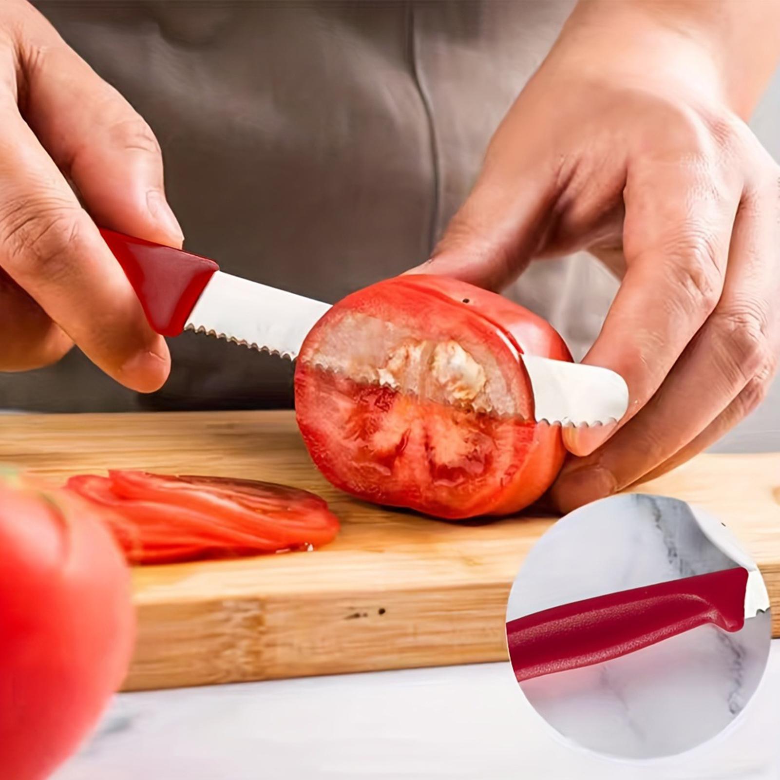 Serrated Steak Cutter 5 Pieces - Commercial Kitchen Table 评论和价格
