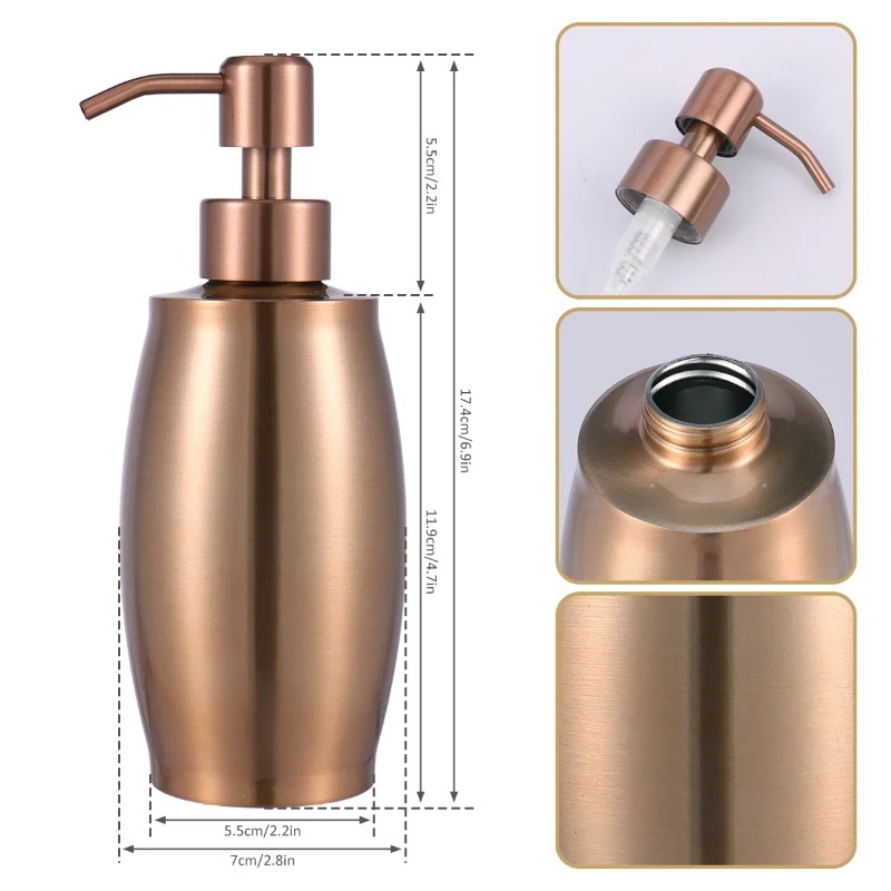 350ML Soap Dispenser 304 Stain - Commercial Kitchen Manufacturers 评论和价格