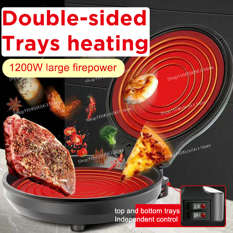 110V/220V Electric Pancake Mak - Crepe Maker Griddle 评论和价格