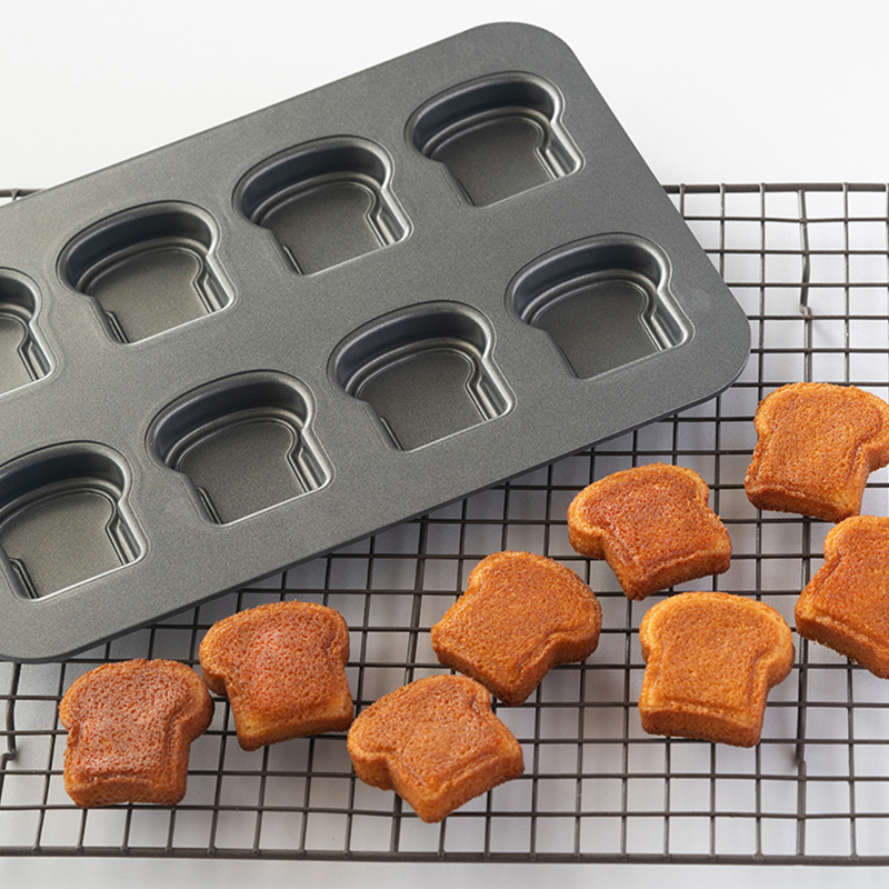 8 Cavity Toast Bread Pattern C - Commercial Kitchen Accessories 评论和价格