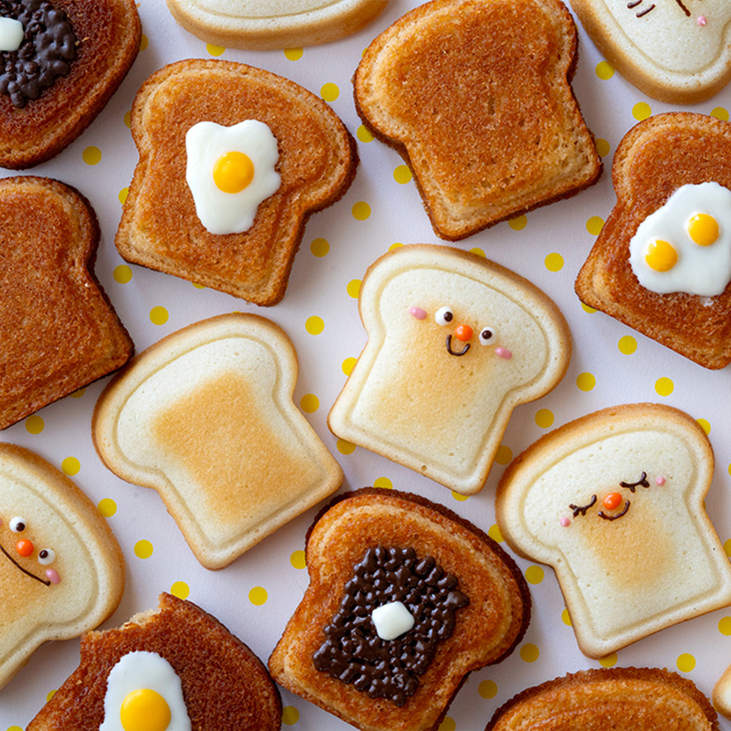 8 Cavity Toast Bread Pattern C - Commercial Kitchen Accessories 评论和价格