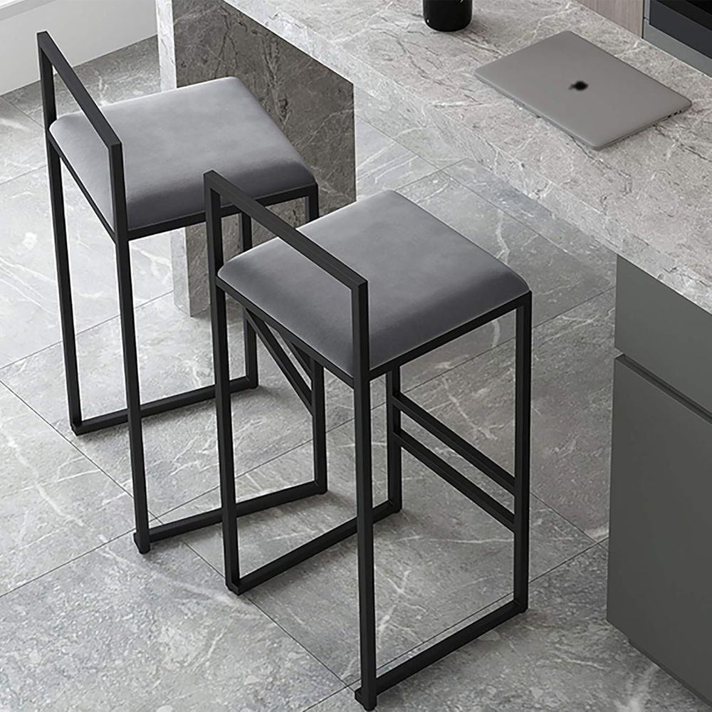 Stylish Velvet Square Seat Bar - Commercial Kitchen And Bar 评论和价格