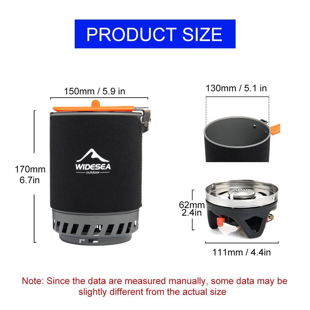 Widesea Camping Cooking System - Commercial Kitchen Gas Stove 评论和价格