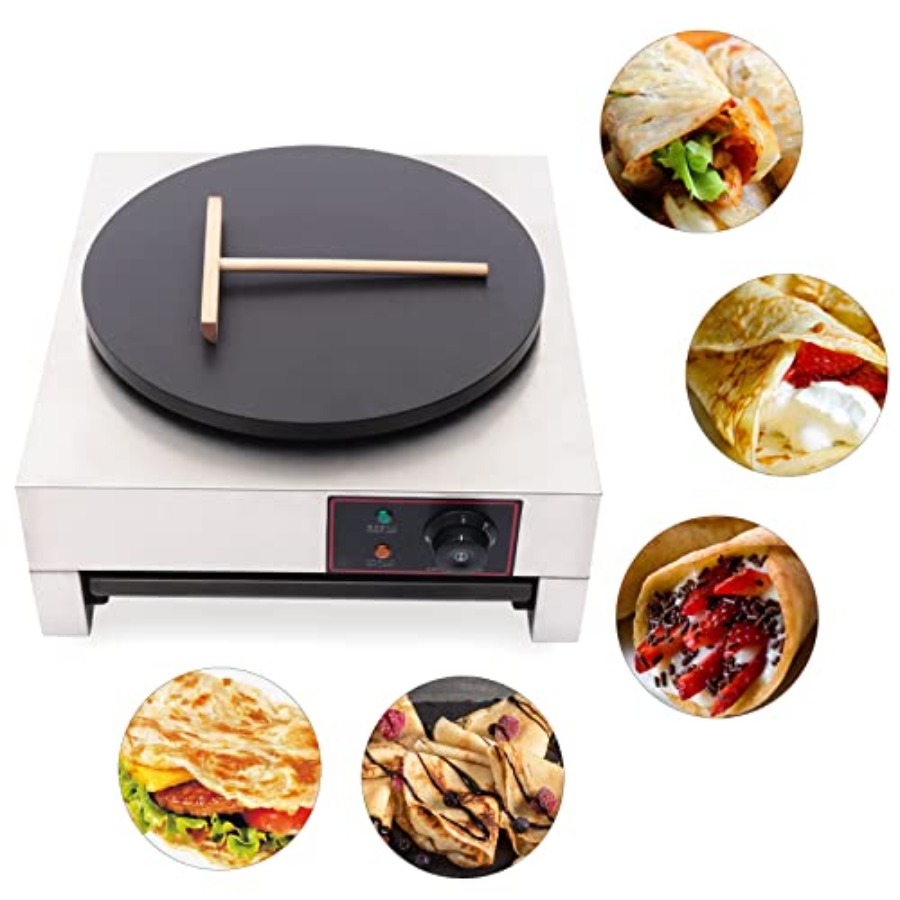 1.7kw Crepe Maker 15.75 Pancak - Crepe Maker Griddle 评论和价格