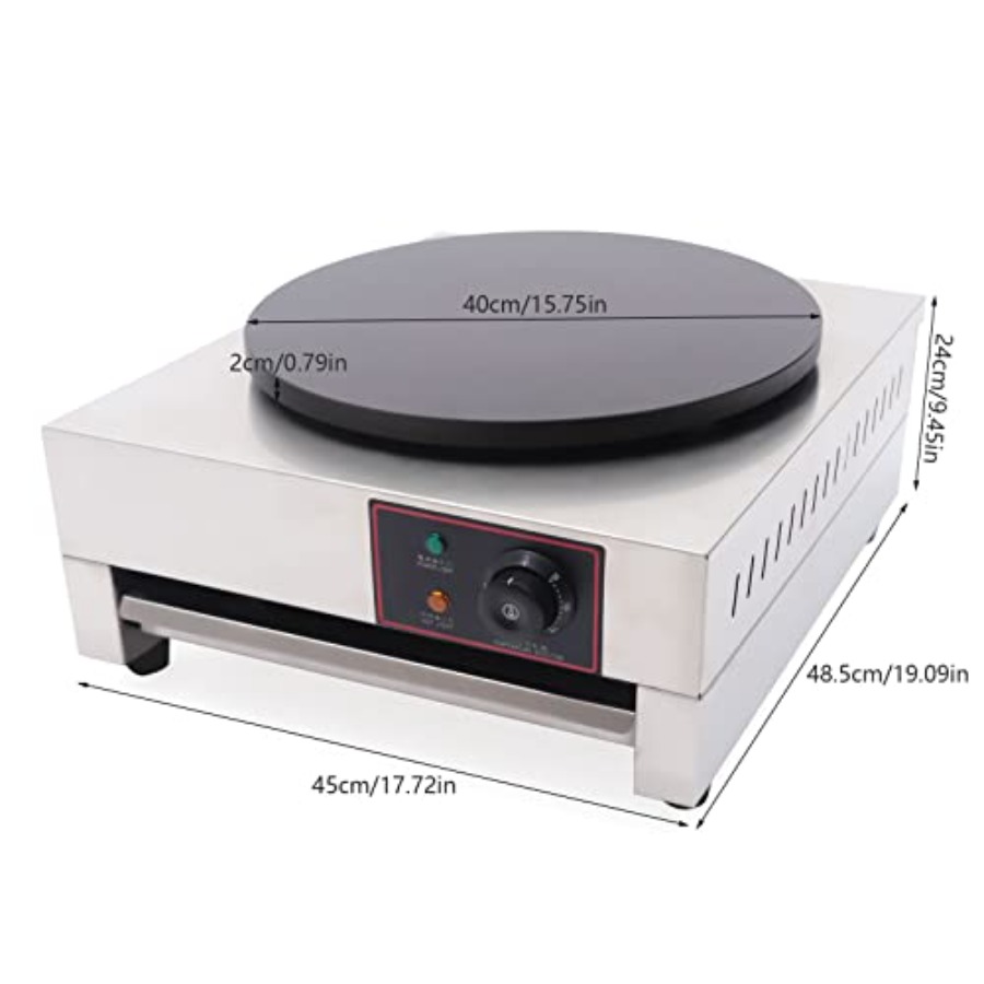1.7kw Crepe Maker 15.75 Pancak - Crepe Maker Griddle 评论和价格