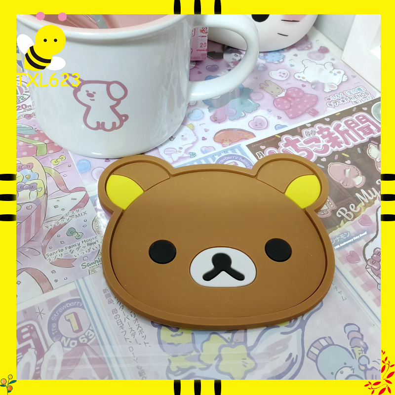 Rilakkuma Silicone Cup Coaster - Commercial Kitchen Table 评论和价格