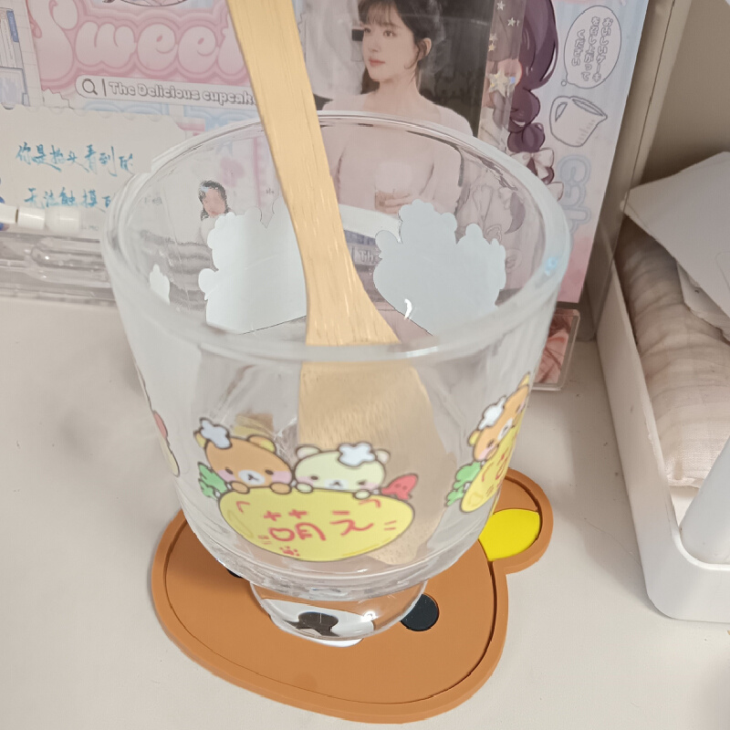 Rilakkuma Silicone Cup Coaster - Commercial Kitchen Table 评论和价格