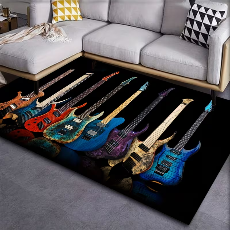 Guitar Pattern, Background Mus - Commercial Kitchen Background 评论和价格