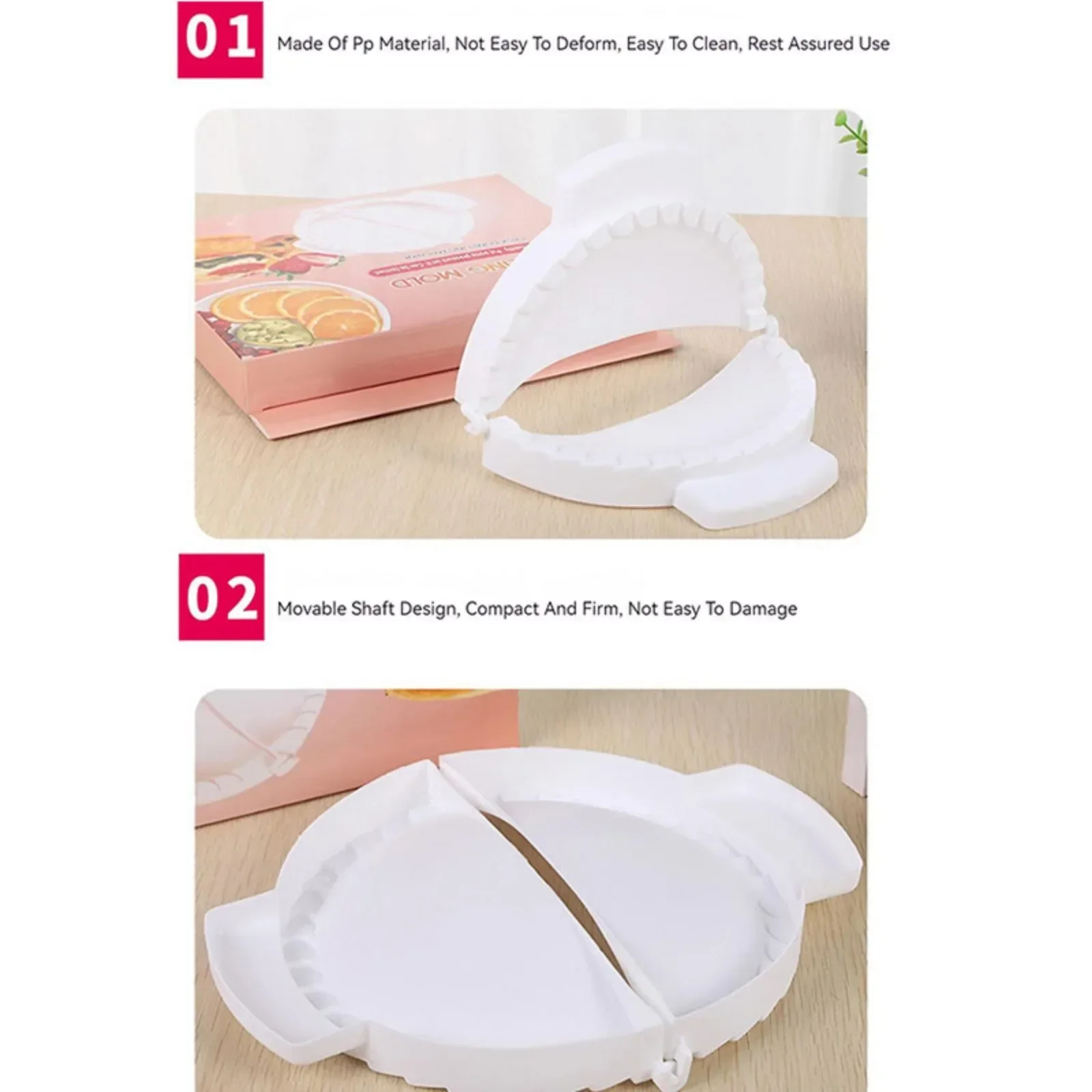DIY Dumpling Mold Press Kitche - Commercial Kitchen Accessories 评论和价格