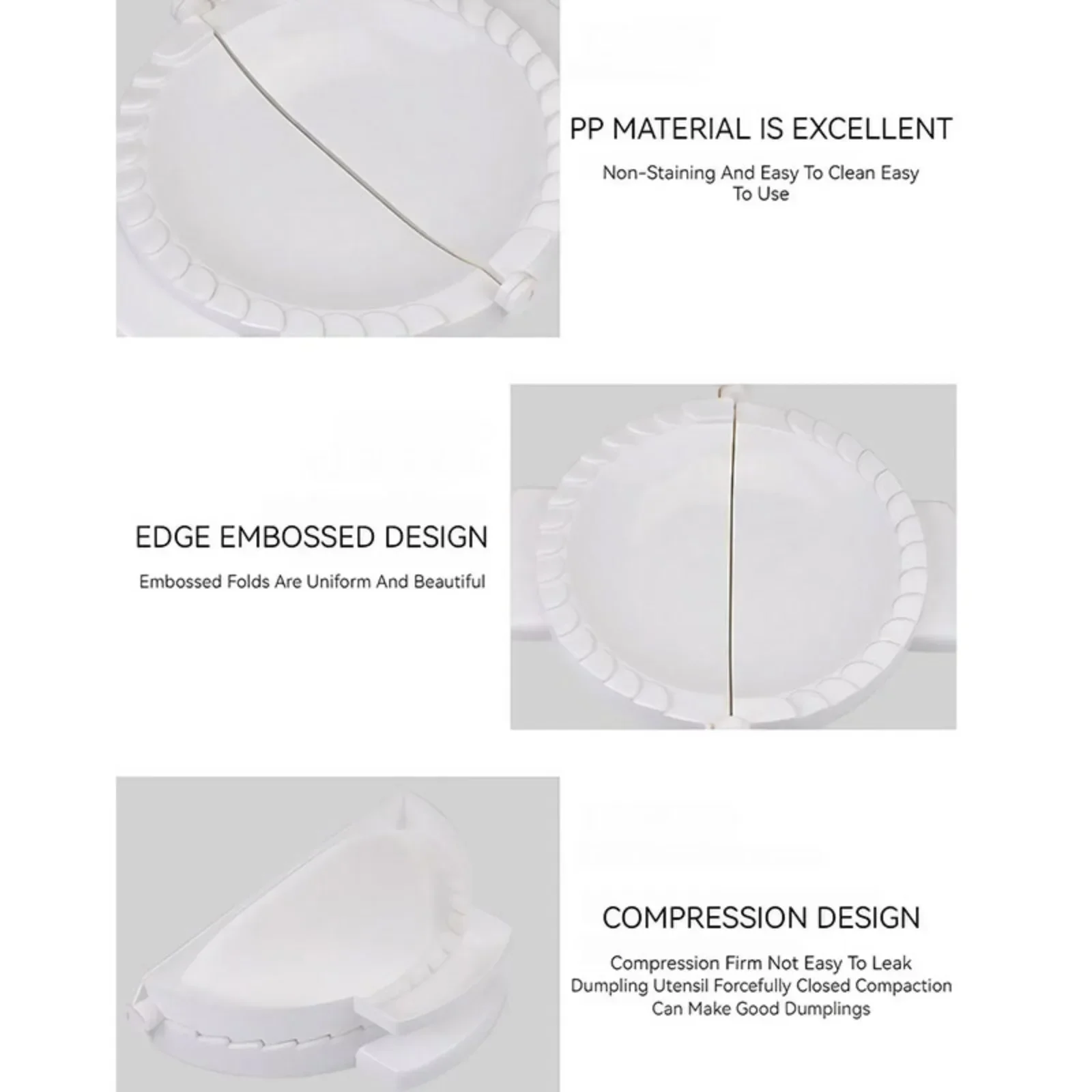DIY Dumpling Mold Press Kitche - Commercial Kitchen Accessories 评论和价格