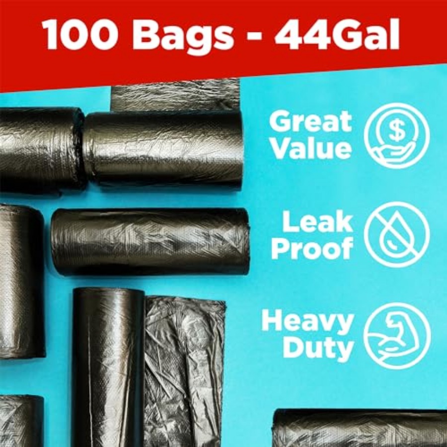 40-45 Gallon Trash Bags Heavy  - Commercial Kitchen Contractor 评论和价格