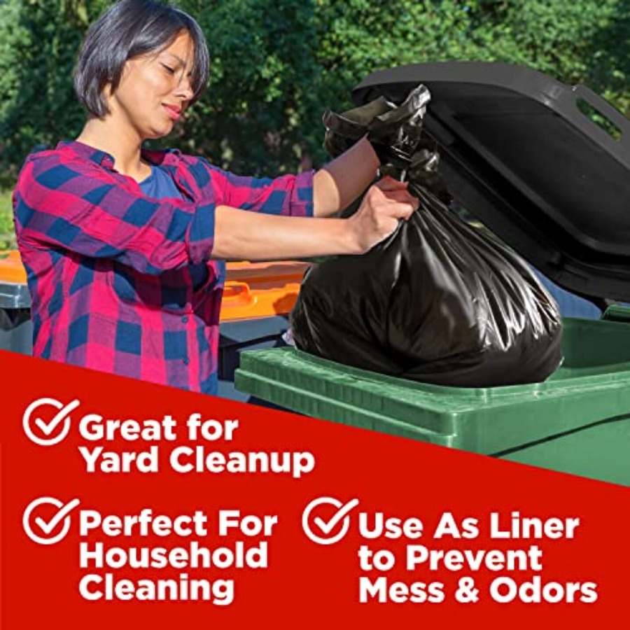 40-45 Gallon Trash Bags Heavy  - Commercial Kitchen Contractor 评论和价格