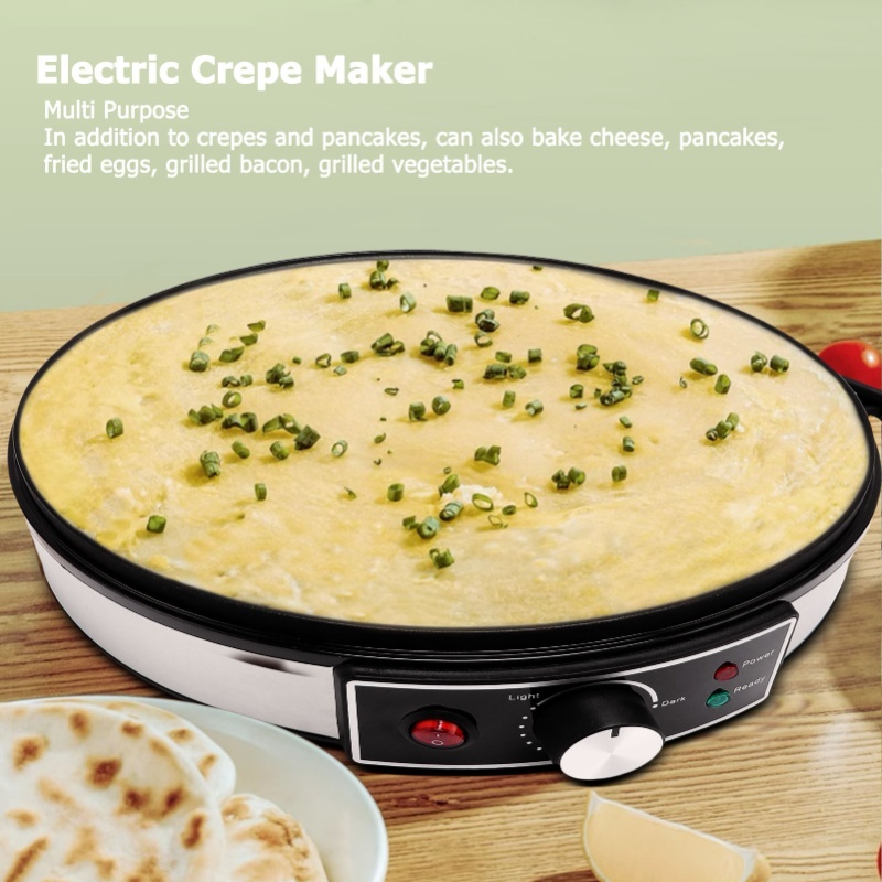 Electric Griddle Crepe Maker 1 - Crepe Maker Griddle 评论和价格