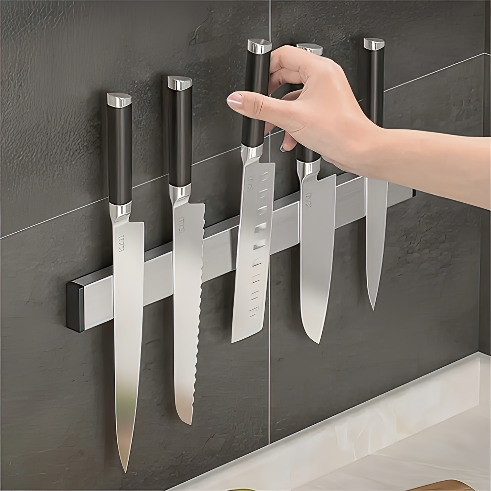 1Pc Magnetic Knife Holder For  - Commercial Kitchen Knife Holder 评论和价格