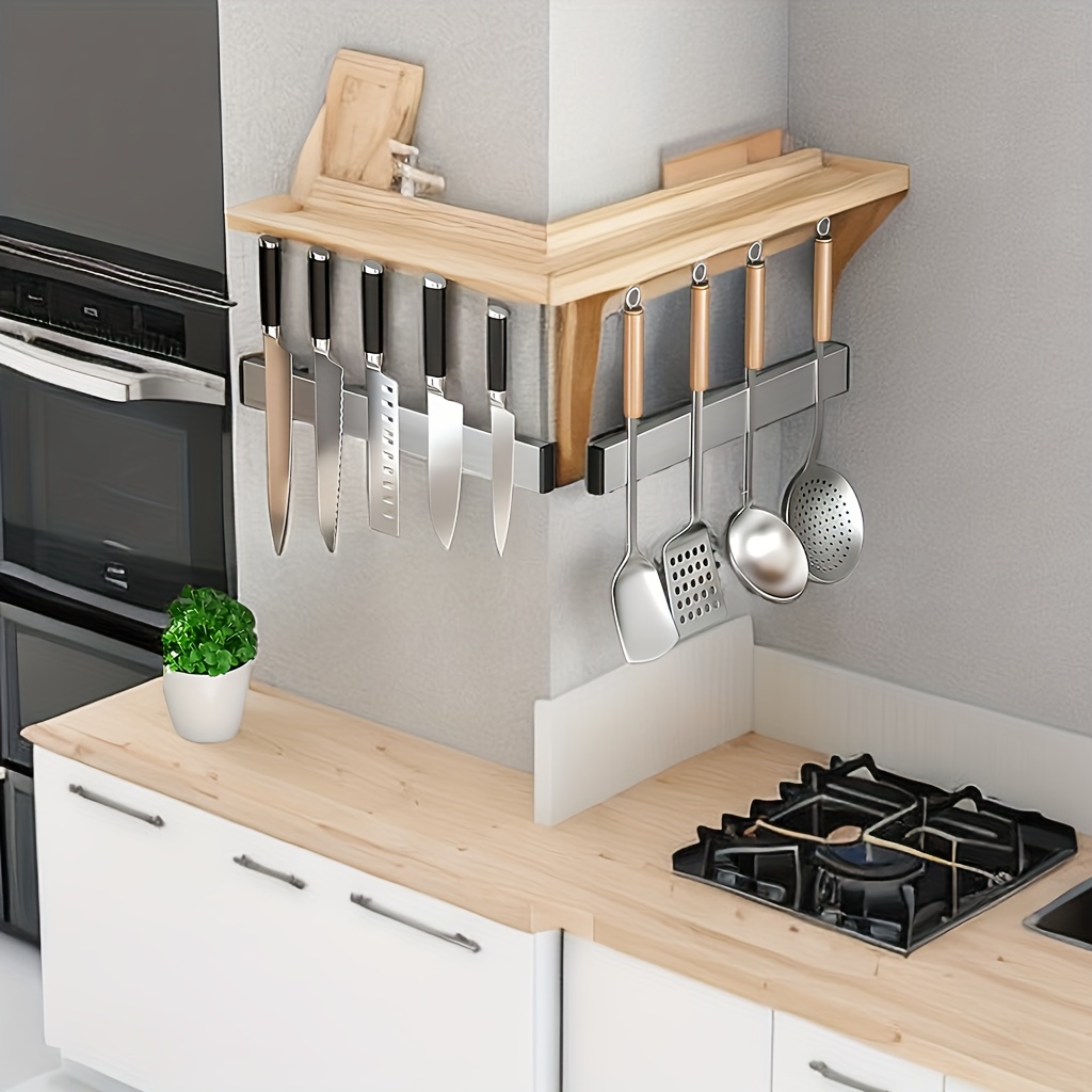 1Pc Magnetic Knife Holder For  - Commercial Kitchen Knife Holder 评论和价格