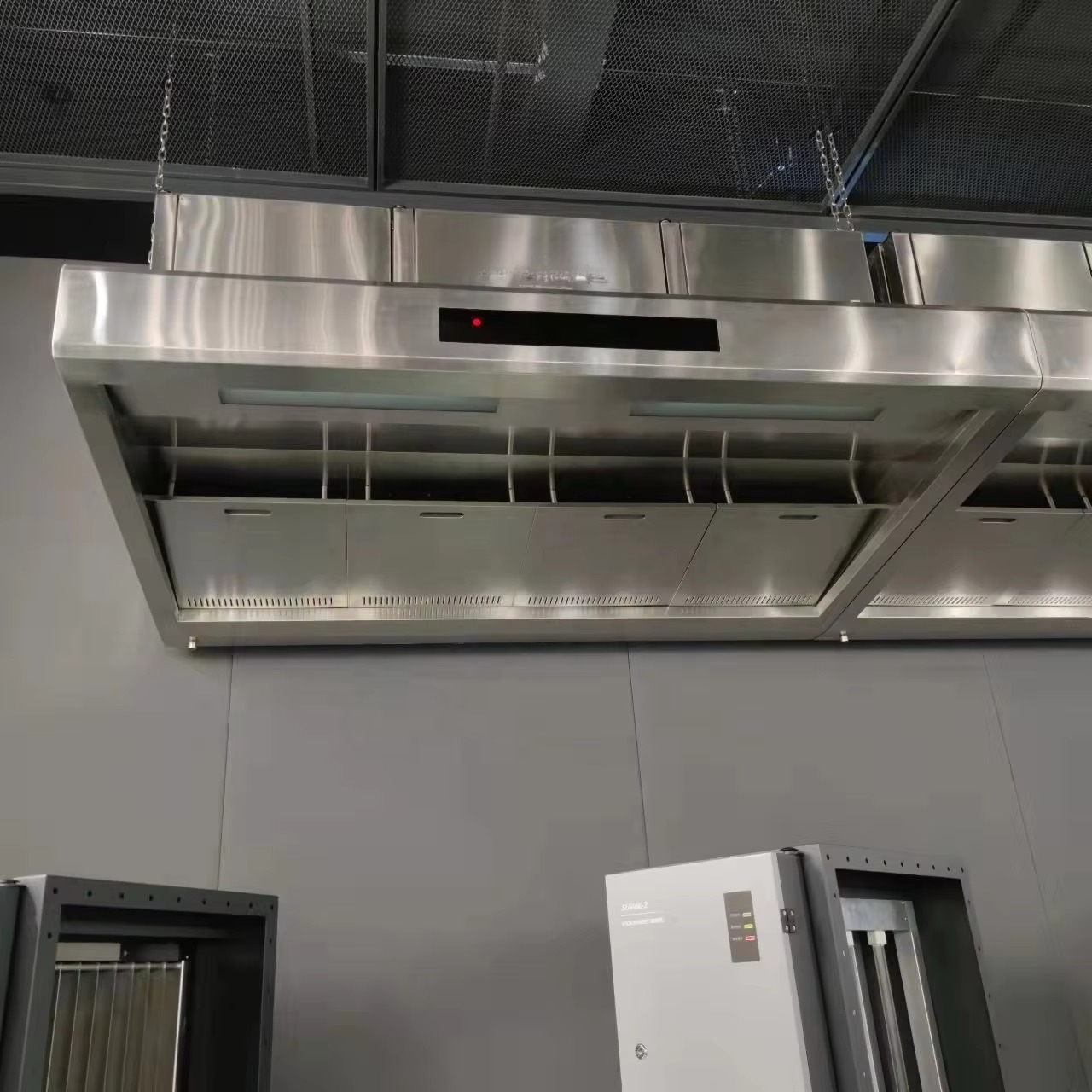 Stainless steel kitchen range  - Commercial Kitchen Ventilation System 评论和价格