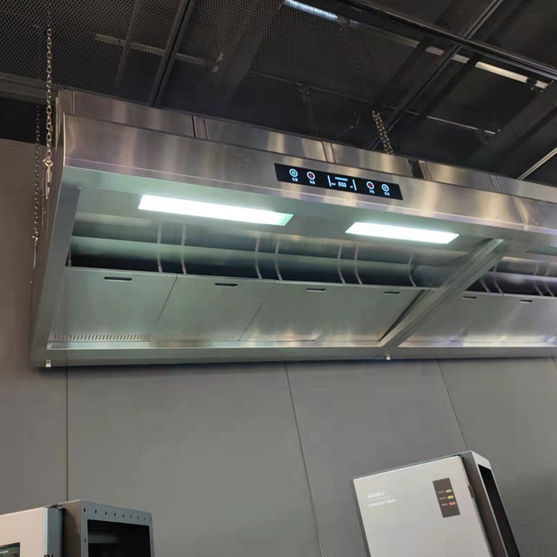 Stainless steel kitchen range  - Commercial Kitchen Ventilation System 评论和价格