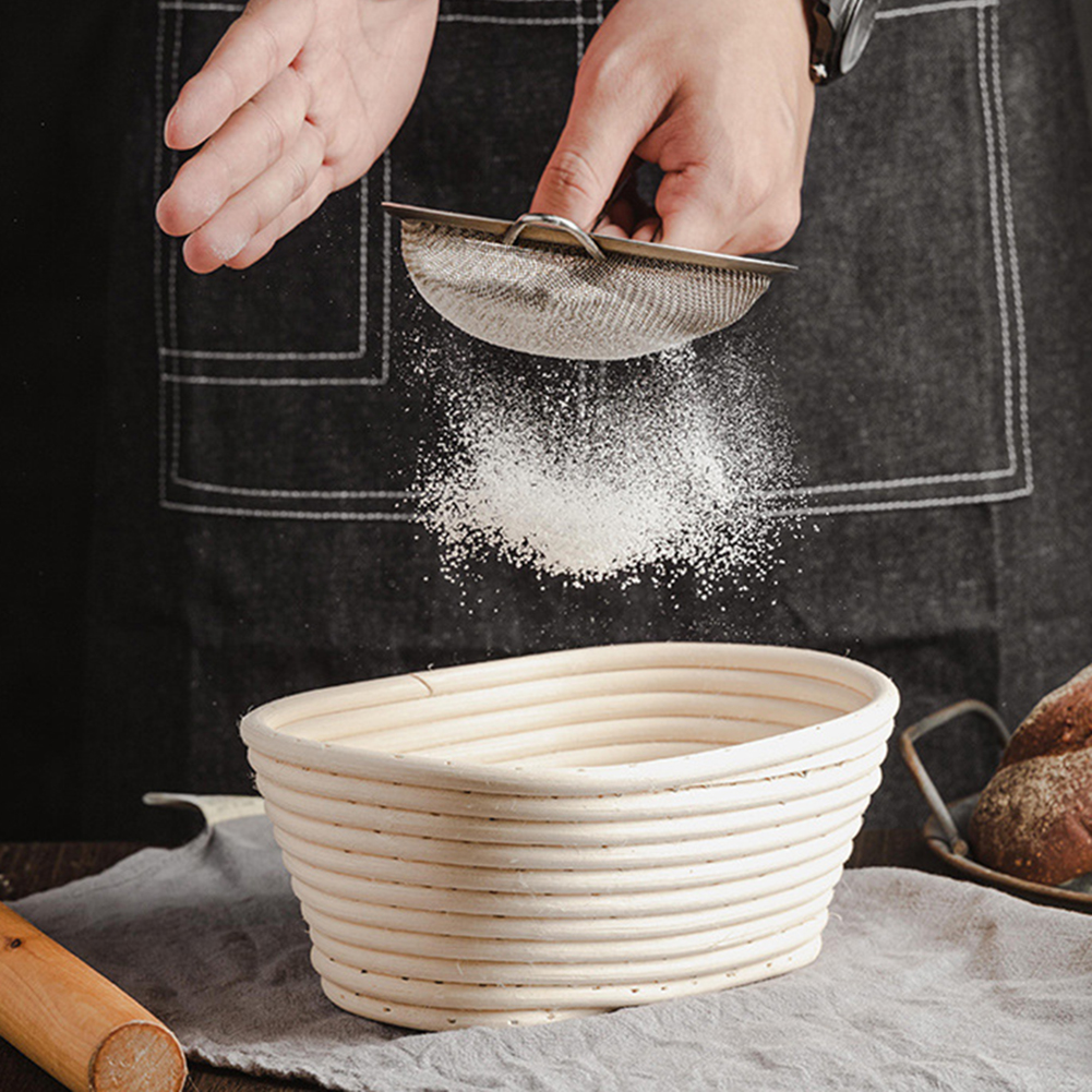 Oval Baking Tools Banneton Set - Crepe Maker Griddle 评论和价格