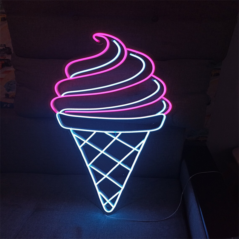 Ice Cream LED Neon Light | Wal - Commercial Kitchen And Bar 评论和价格