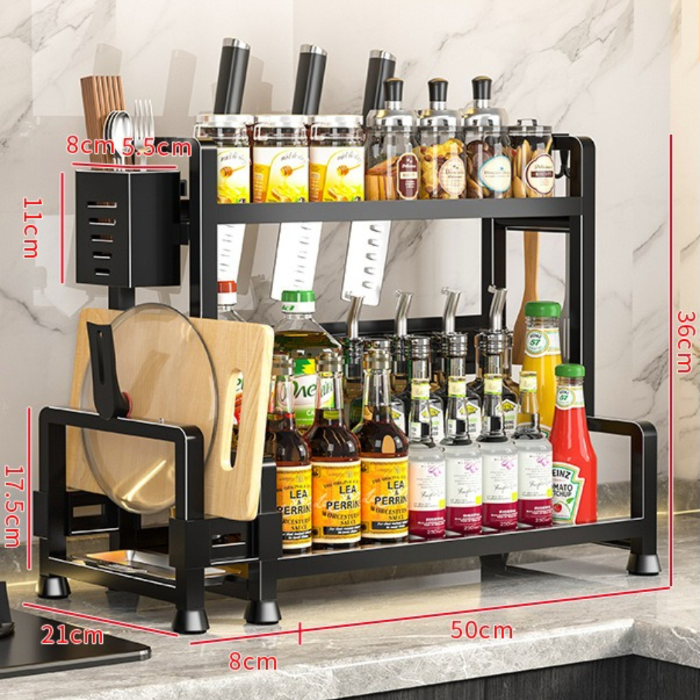 Kitchen Countertop Organizer R - Commercial Kitchen Knife Holder 评论和价格
