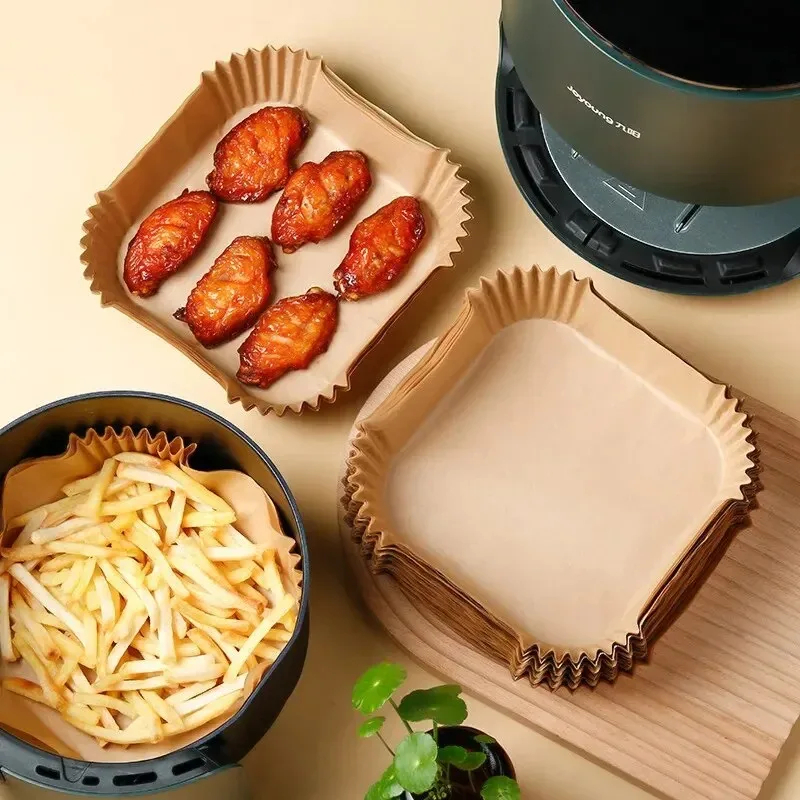 50pcs/set Air Fryer Papers Dis - Commercial Kitchen Pots And Pans 评论和价格