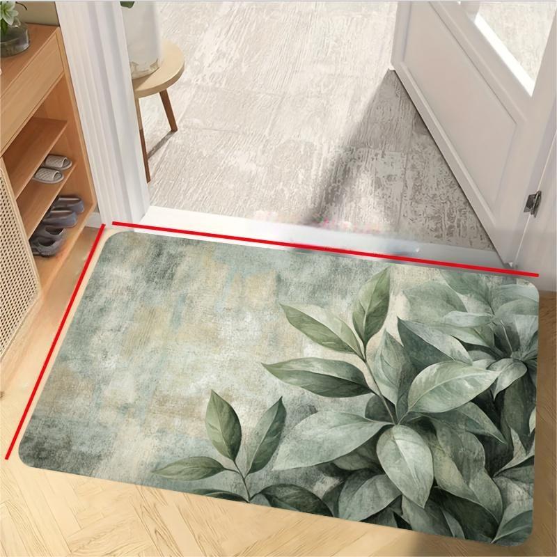 Green Leaf Plant Pattern Kitch - Commercial Kitchen Background 评论和价格