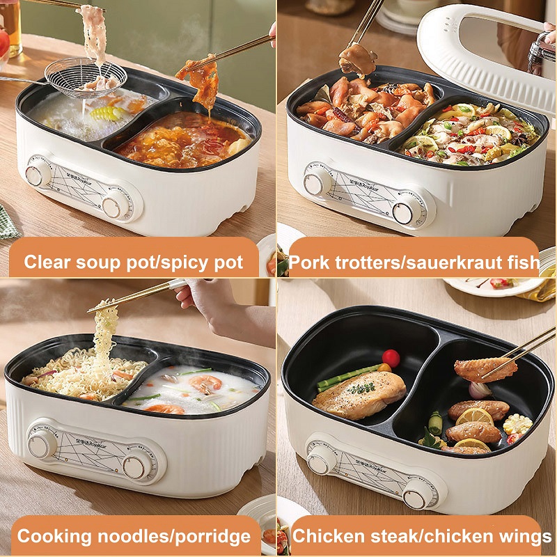 6L Double Liner Electric Hot P - Commercial Kitchen Pots And Pans 评论和价格