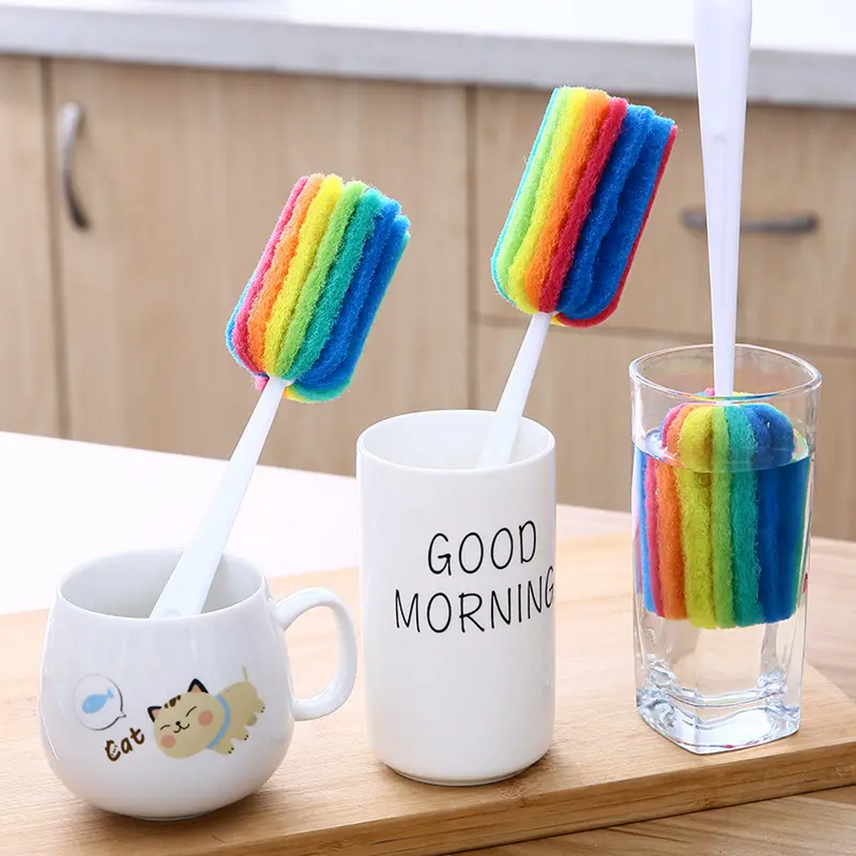 3/6pcs Long Handle Multicolore - Commercial Kitchen Services 评论和价格