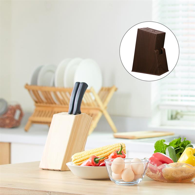 Knife Holder Desktop Storage S - Commercial Kitchen Knife Holder 评论和价格