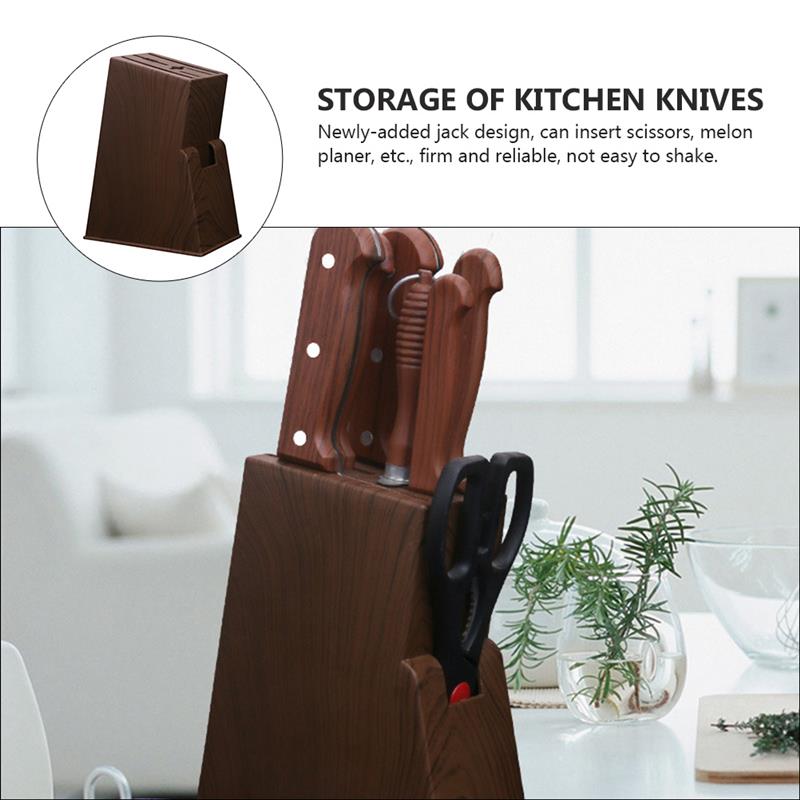 Knife Holder Desktop Storage S - Commercial Kitchen Knife Holder 评论和价格