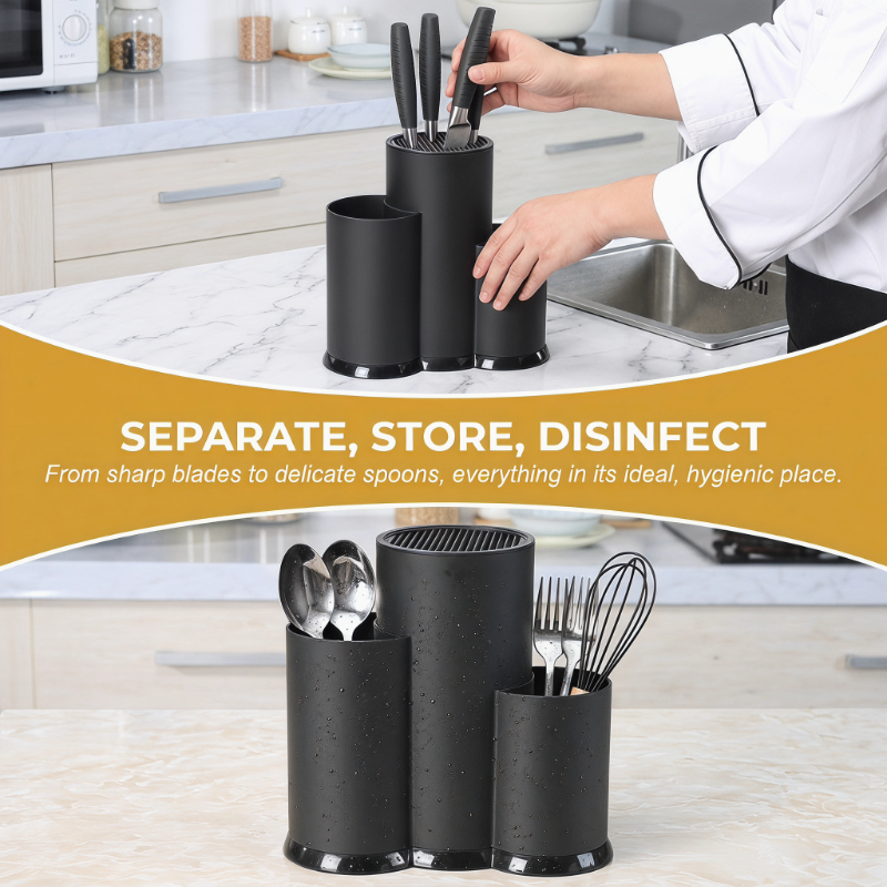 Kitchen Organizer Rack PP Knif - Commercial Kitchen Knife Holder 评论和价格