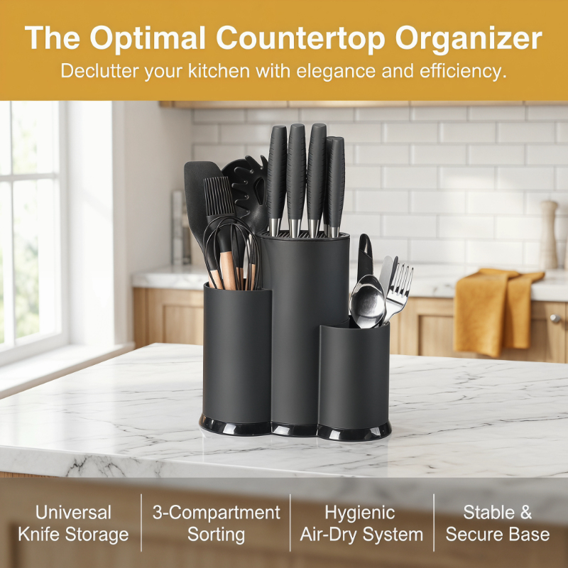 Kitchen Organizer Rack PP Knif - Commercial Kitchen Knife Holder 评论和价格