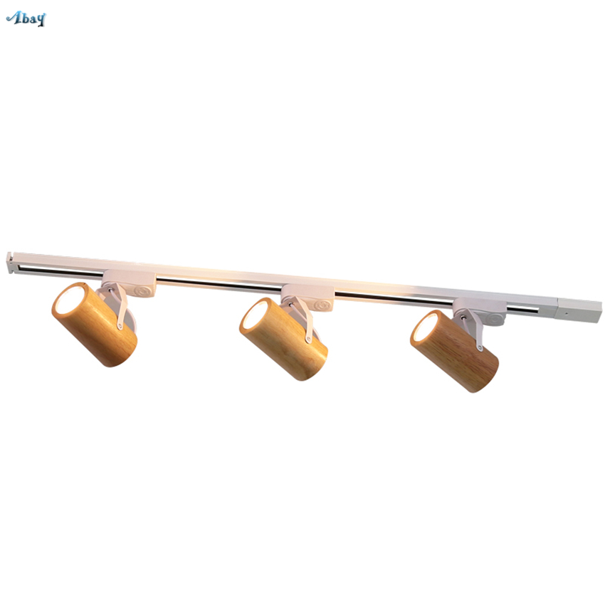 LED Track Wooden Ceiling Lamps - Commercial Kitchen Background 评论和价格