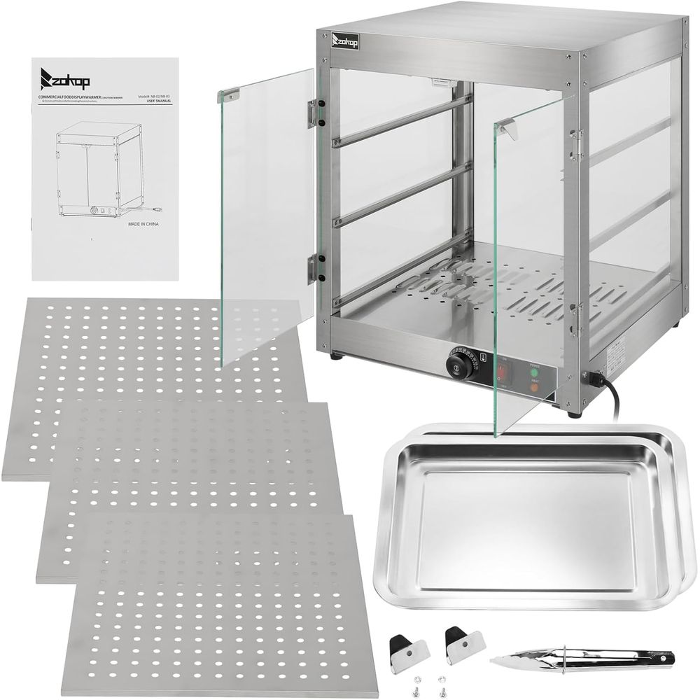 3 Tier Commercial Countertop P - Commercial Kitchen Accessories 评论和价格