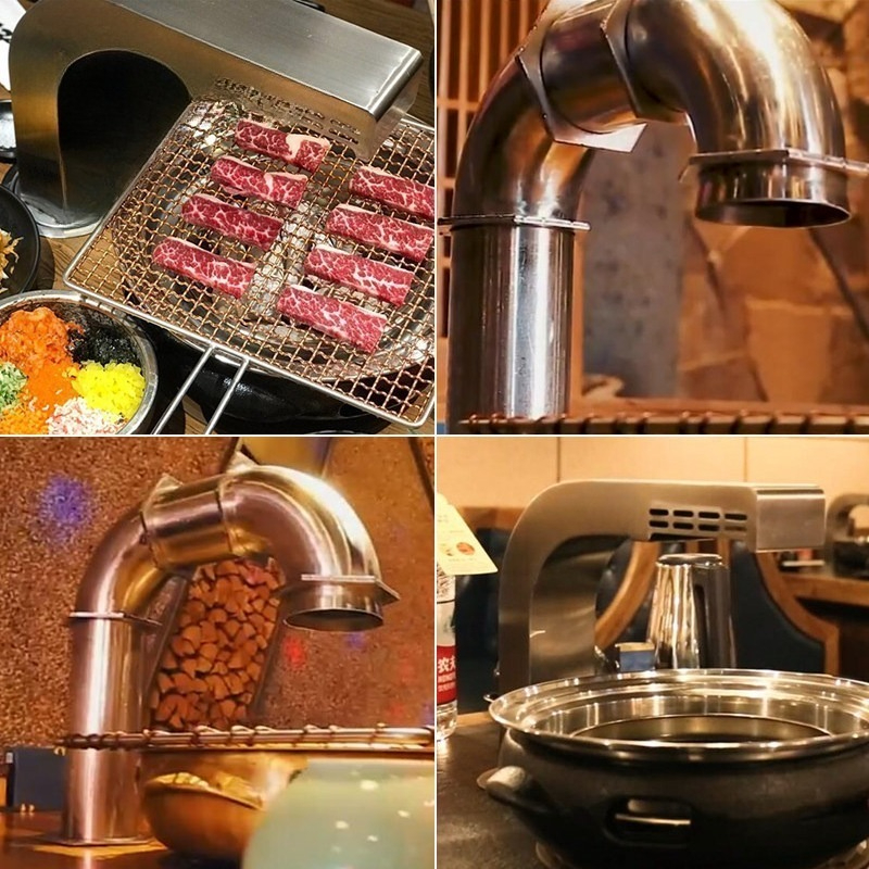 Commercial BBQ Elbow Duct 90°  - Commercial Kitchen Ventilation System 评论和价格
