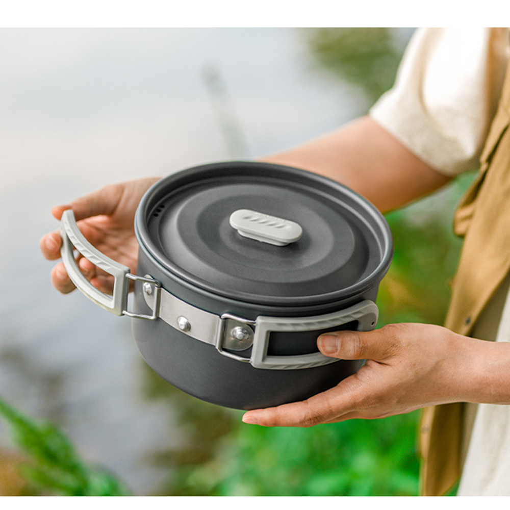 Naturehike Outdoor Pot Set,Cam - Commercial Kitchen Pots And Pans 评论和价格